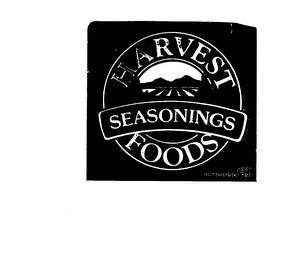 HARVEST SEASONINGS FOODS logo