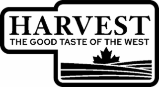 HARVEST THE GOOD TASTE OF THE WEST logo