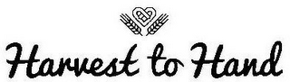 HARVEST TO HAND logo