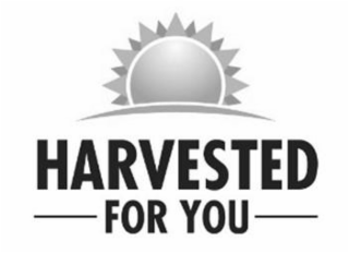 HARVESTED FOR YOU logo