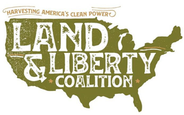 HARVESTING AMERICA'S CLEAN POWER LAND & LIBERTY COALITION logo