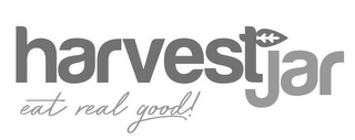 HARVESTJAR EAT REAL GOOD! logo