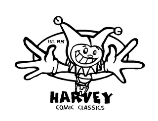 HARVEY COMIC CLASSICS EST. 1939 logo