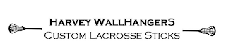 HARVEY WALLHANGERS CUSTOM LACROSSE STICKS logo