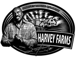 HARVEYHOUSE QUALITY HARVEY FARMS STEVE HARVEY logo