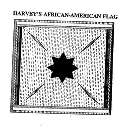 HARVEY'S AFRICAN-AMERICAN FLAG logo