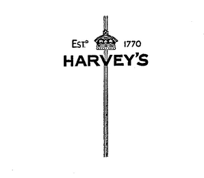 HARVEY'S ESTD 1770 logo