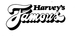 HARVEY'S FAMOUS logo