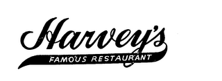 HARVEY'S FAMOUS RESTAURANT logo