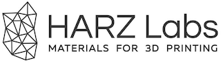 HARZ LABS MATERIALS FOR 3D PRINTING logo