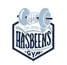 HASBEENS - GYM - EST. 2020 logo