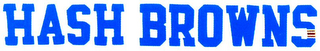 HASH BROWNS logo