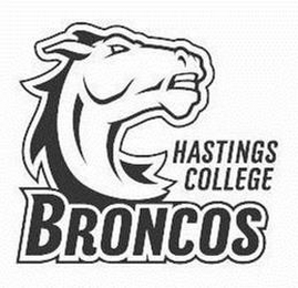 HASTINGS COLLEGE BRONCOS logo