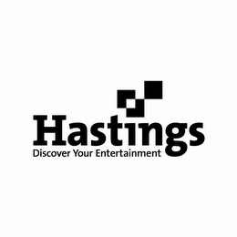 HASTINGS DISCOVER YOUR ENTERTAINMENT logo