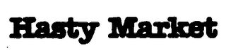 HASTY MARKET logo
