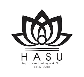 HASU JAPANESE IZAKAYA & GRILL ESTD 2008 logo