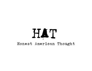 HAT HONEST AMERICAN THOUGHT logo