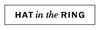 HAT IN THE RING logo