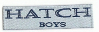 HATCH BOYS logo