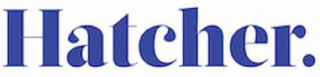 HATCHER. logo