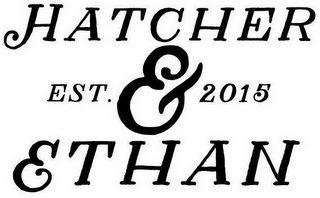 HATCHER & ETHAN EST. 2015 logo