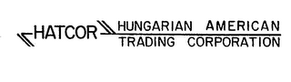 HATCOR HUNGARIAN AMERICAN TRADING CORPORATION logo