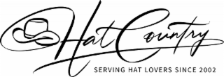 HATCOUNTRY SERVING HAT LOVERS SINCE 2002 logo