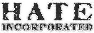 HATE INCORPORATED logo