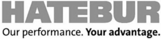 HATEBUR OUR PERFORMANCE. YOUR ADVANTAGE. logo