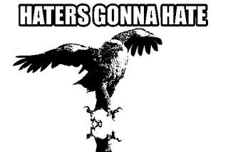 HATERS GONNA HATE logo
