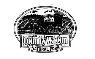 HATFIELD COUNTRY WAGON NATURAL PORK logo
