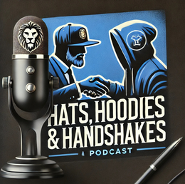 HATS, HOODIES & HANDSHAKES logo