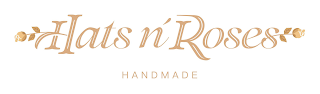 HATS N' ROSES HANDMADE logo
