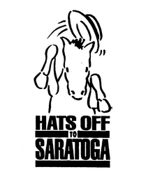 HATS OFF TO SARATOGA logo