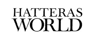 HATTERAS WORLD logo