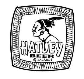 HATUEY BEER BY BACARDI logo