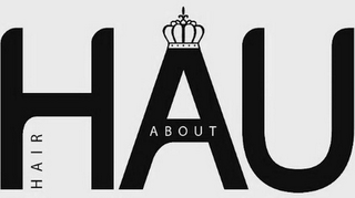 HAU HAIR ABOUT U logo
