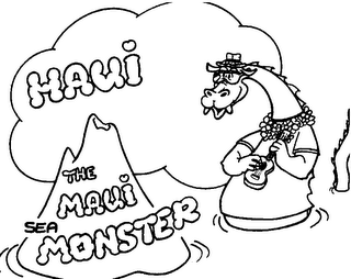 HAUI THE MAUI SEA MONSTER logo