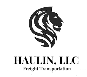 HAULIN, LLC FREIGHT TRANSPORTATION logo