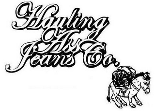 HAULING ASS JEANS CO. logo