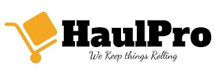 HAULPRO WE KEEP THINGS ROLLING logo