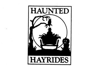 HAUNTED HAYRIDES logo