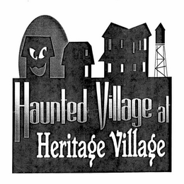 HAUNTED VILLAGE AT HERITAGE VILLAGE logo