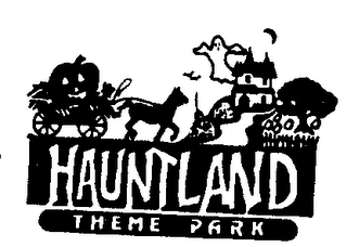 HAUNTLAND THEME PARK logo