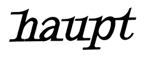 HAUPT logo