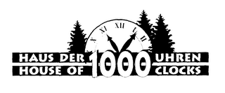 HAUS DER UHREN HOUSE OF 1000 CLOCKS logo