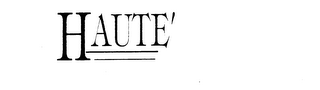 HAUTE' logo