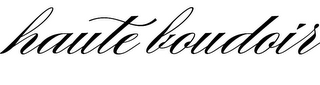 HAUTE BOUDOIR logo
