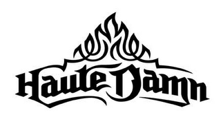 HAUTE DAMN logo