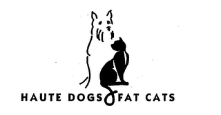 HAUTE DOGS & FAT CATS logo